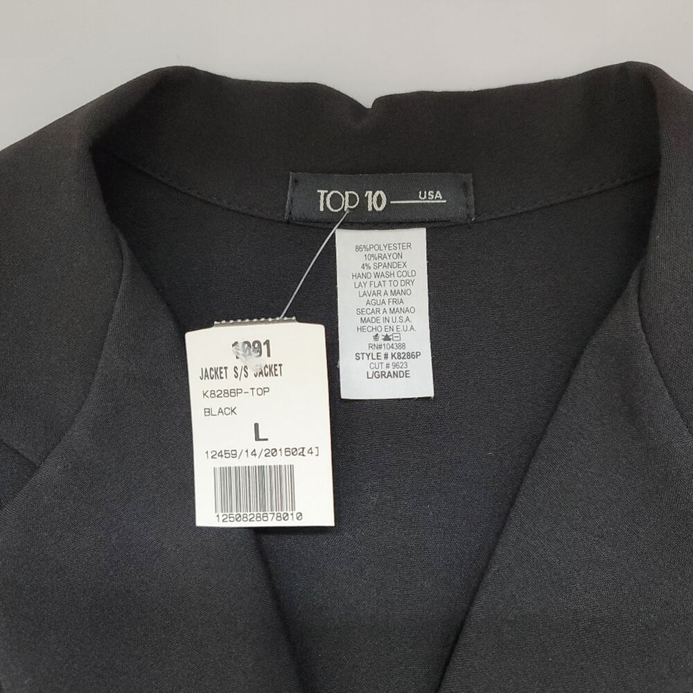 NWT Blazer, Size Large, Black Business Casual - Picture 6 of 7